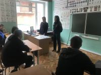 Урок пожарной безопасности в Тосненском политехническом техникуме