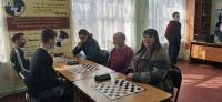 Этап сельских областных спортивных игр по шашкам 10.04.2021